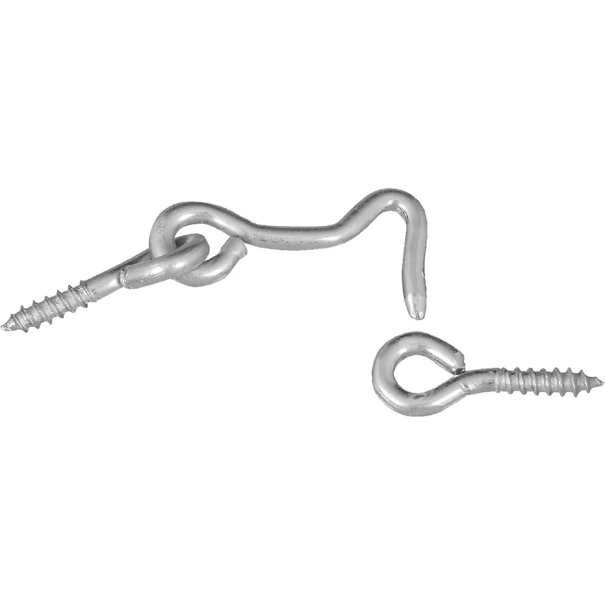Traditional National 1-1 2 In. Steel Hook Eye Bolt 2 Ct. Efficient