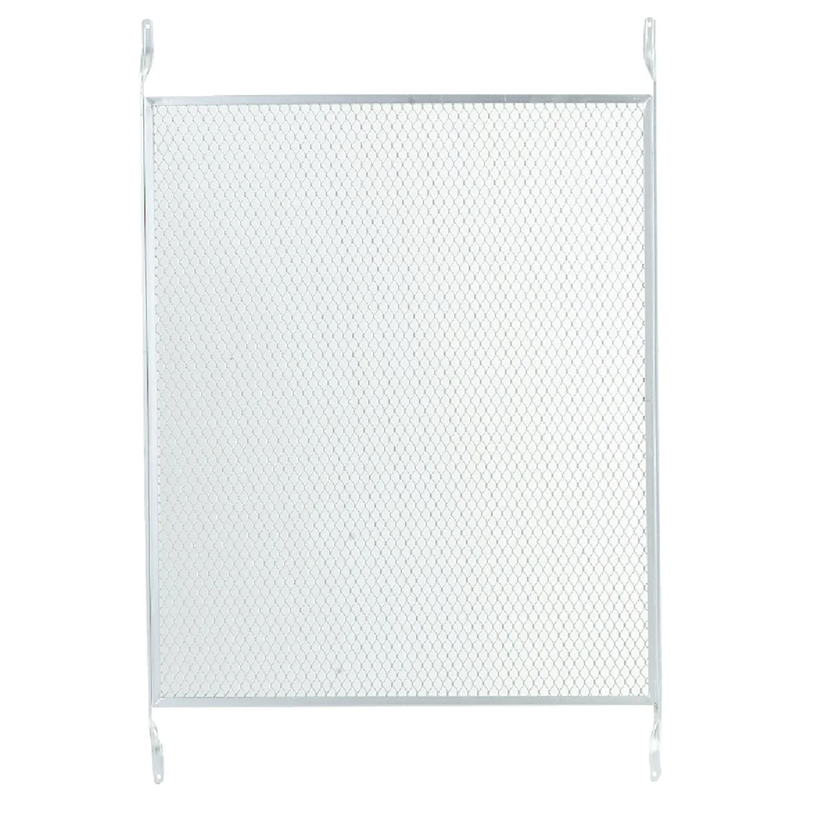 Reliable M-D 32 In. x 19 In. Satin Nickel Aluminum Door Grille Casual