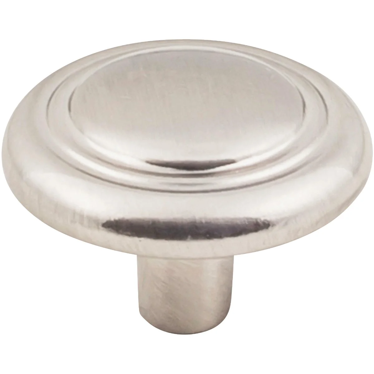 Quality KasaWare 1-1 4 In. Dia. Satin Nickel Cabinet Knob 10-Pack Natural