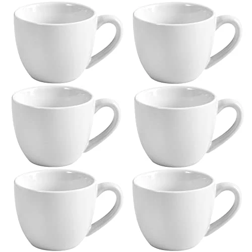 Verified Mini Porcelain Espresso Cup 6 Count Unique