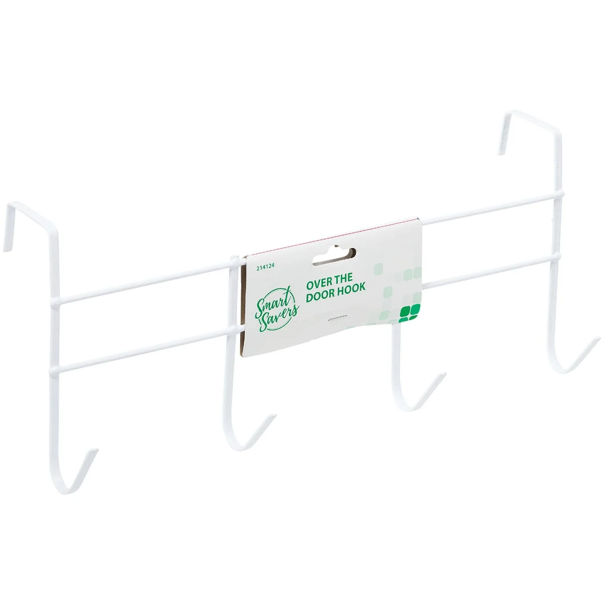 Trusted Smart Savers White Iron Over The Door Hook Minimalist