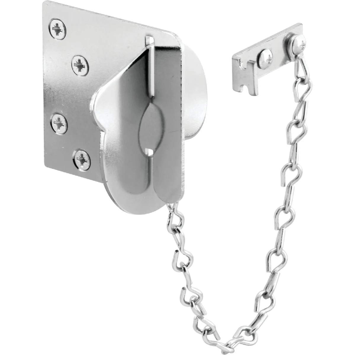 Smart Defender Security Chrome Texas Security Bolt Ring Chain Door Lock Fine Crafted