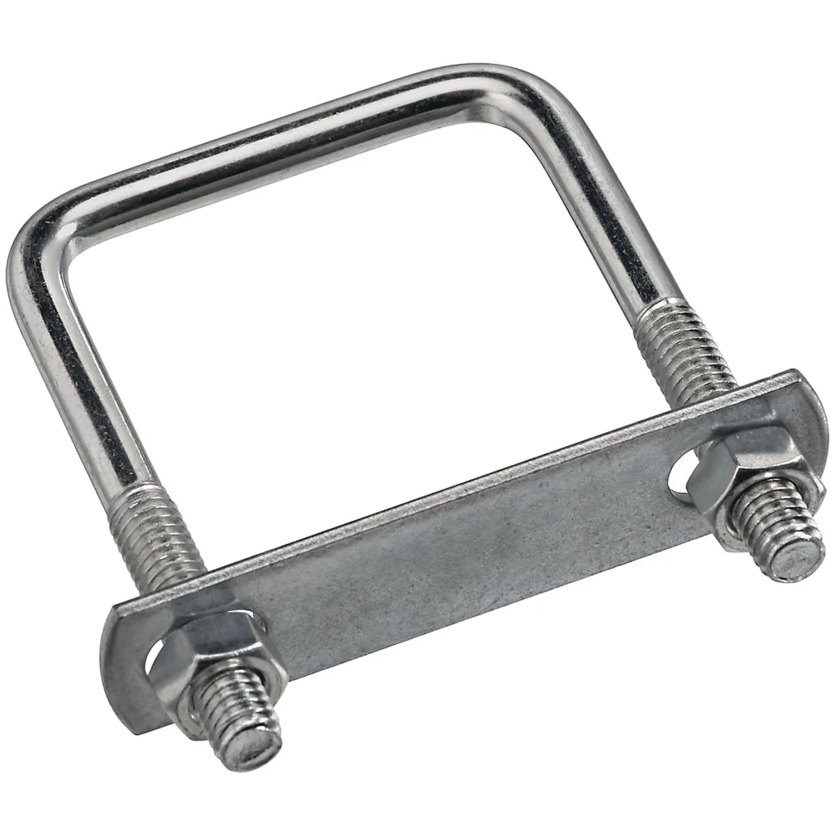 Proven National 5 16 In. x 2 In. x 3 In. Zinc Square U Bolt Green
