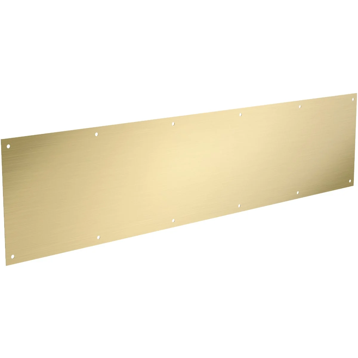 Secure National Hardware 8 In. x 34 In. Brushed Gold Kickplate Quality