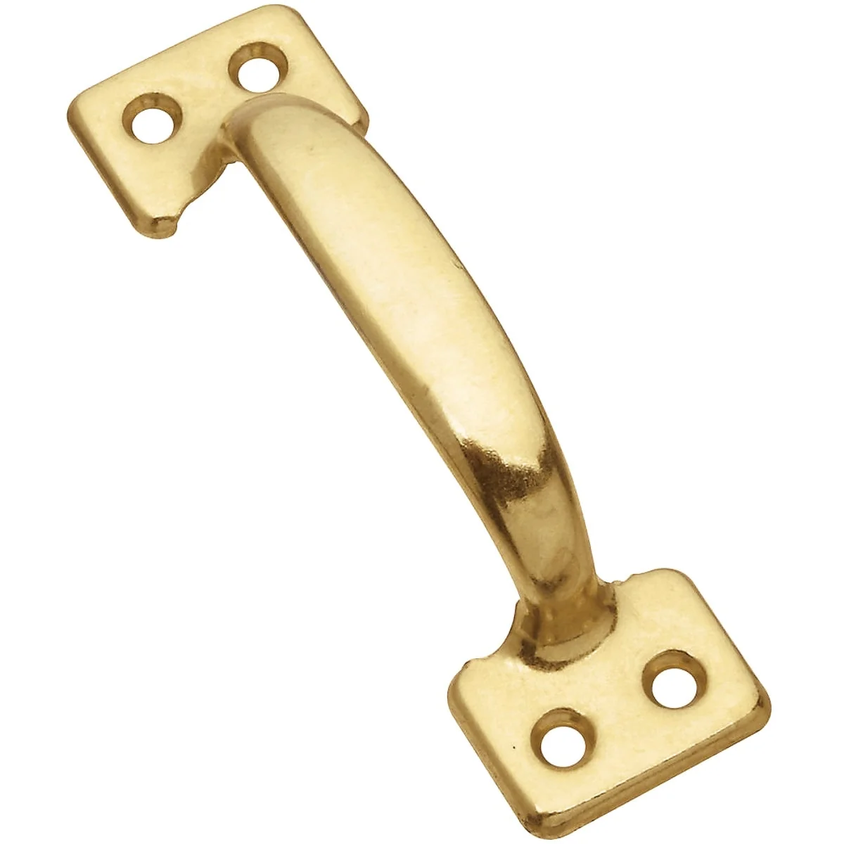Organic National V170 4 In. Bright Brass Window Sash Lift Optimized