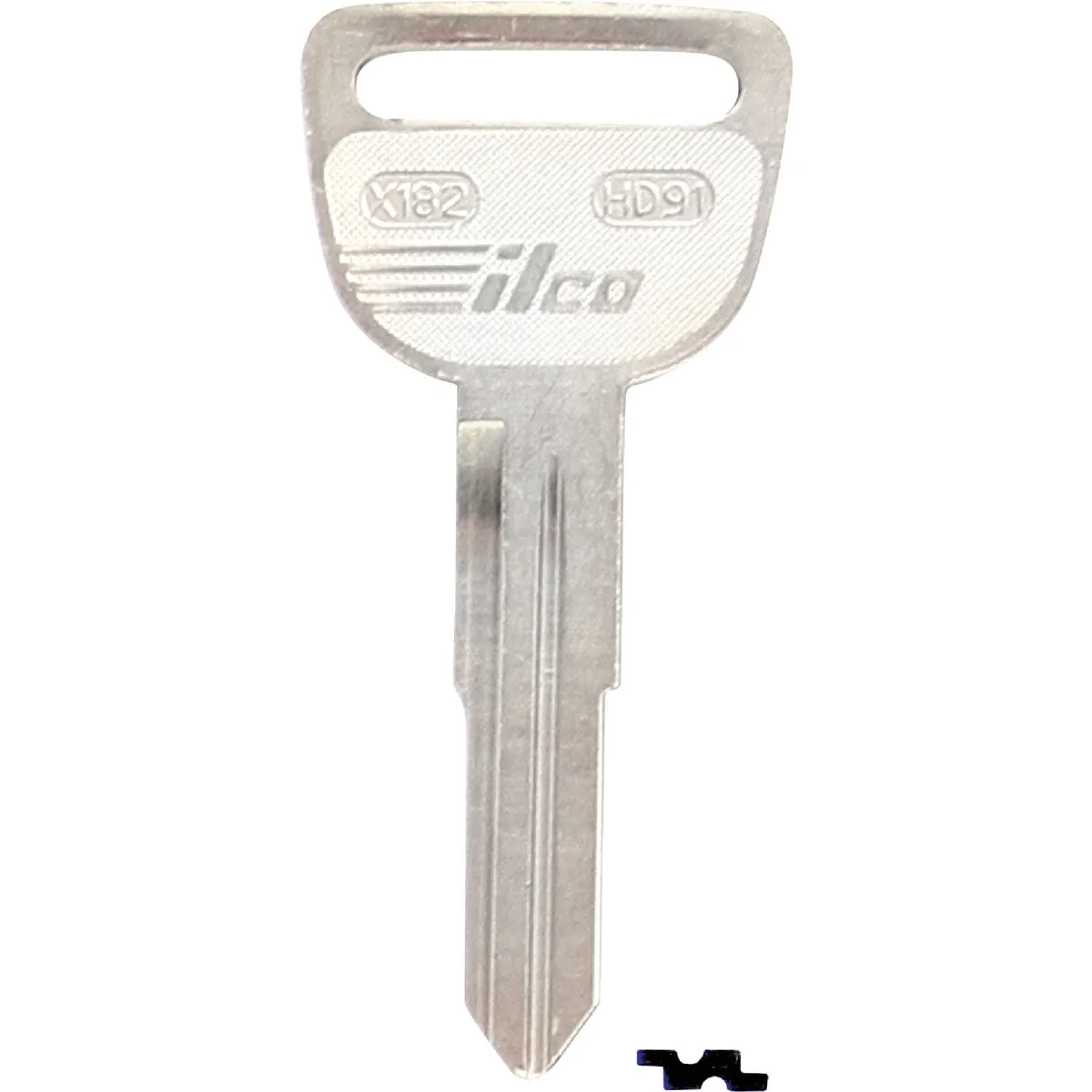 Long-Lasting ILCO Honda Nickel Plated Automotive Key HD91 10-Pack Dependable