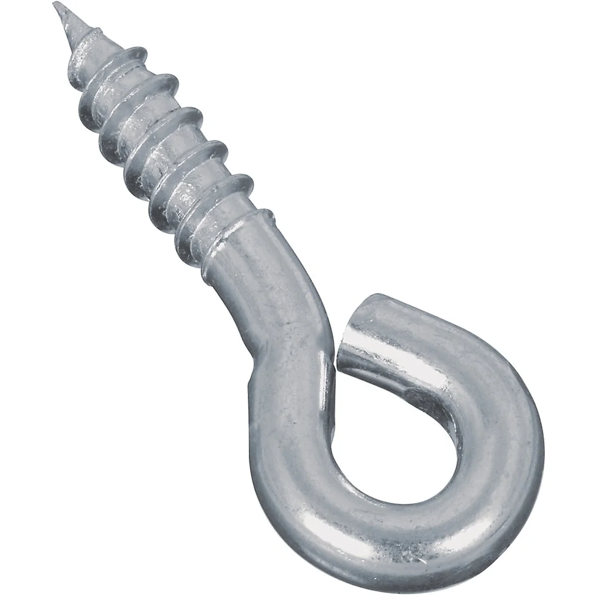Smooth National 206 Zinc Small Screw Eye 5 Ct. Selected