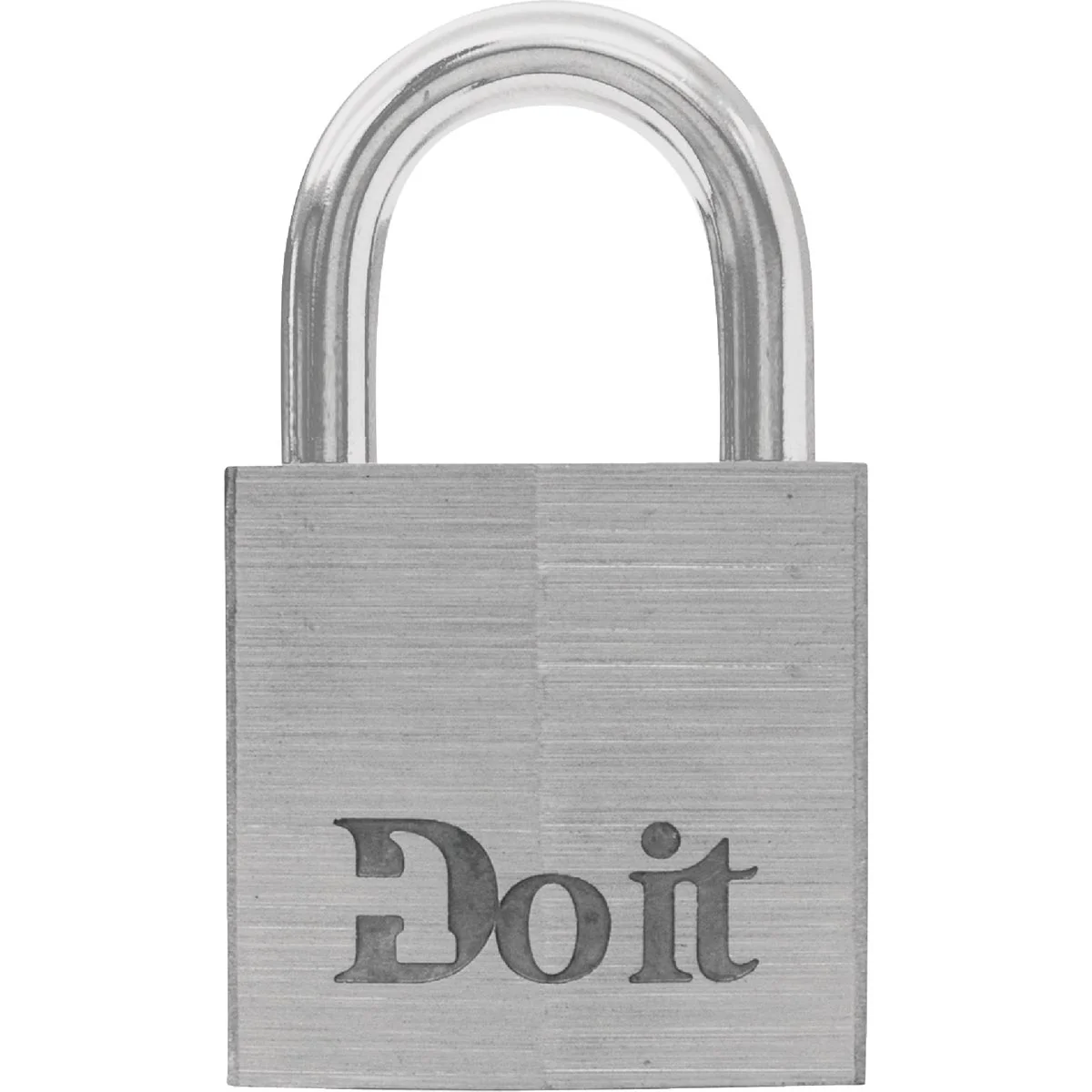 Contemporary Do it 3 4 In. Aluminum Keyed Padlock Clean