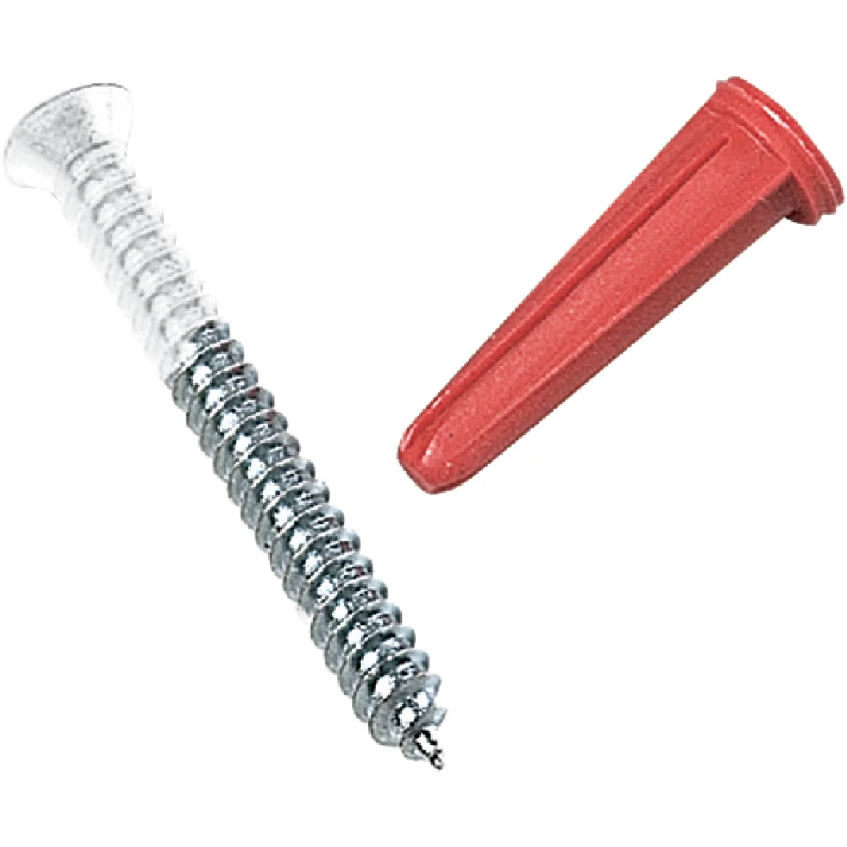 Fine Crafted Knape Vogt 1-1 2 In. White Standards Screw Anchor Set 6-Count Quality