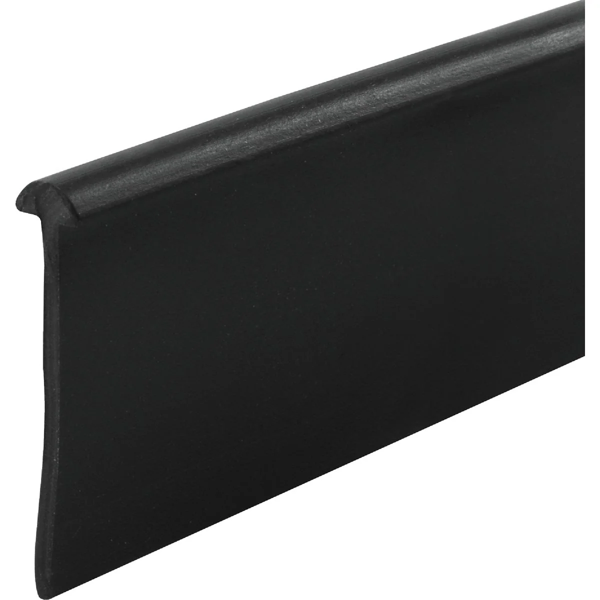 Professional Prime-Line 13 16 In. x 36 In. Black Half Round Tee Swinging Shower Door Sweep Responsible