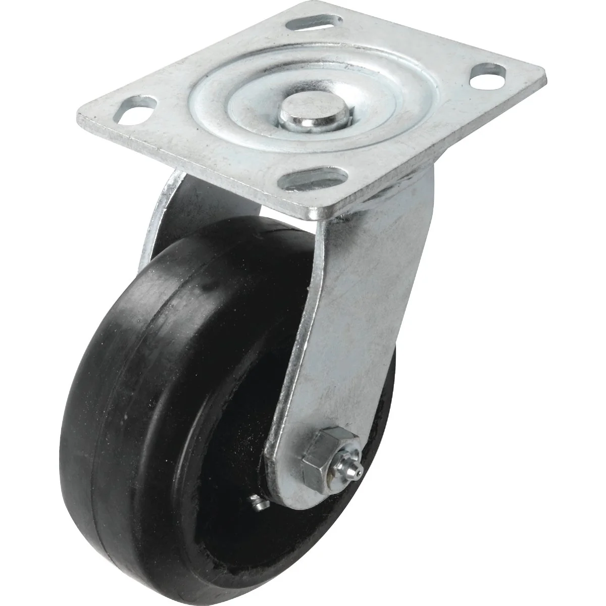 Relaxed Shepherd 6 In. Medium-Heavy-Duty Polypropylene Swivel Plate Caster Dependable