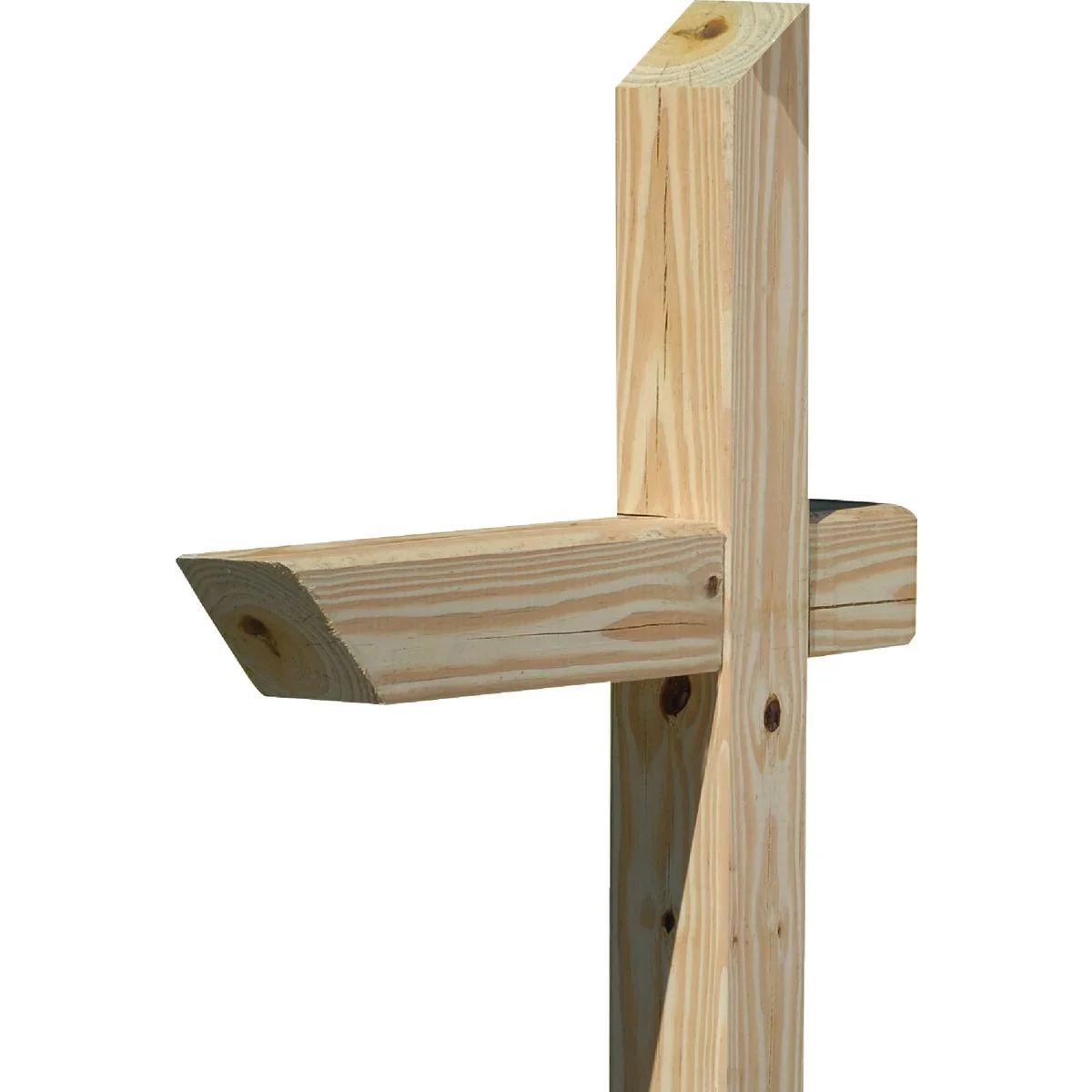 Excellent Universal Forest Products Angle Southern Yellow Pine Treated Mailbox Post Soft