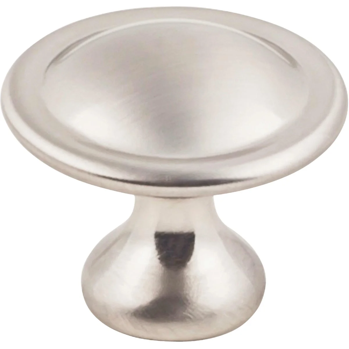 Modern KasaWare 1-1 8 In. Diameter Satin Nickel Cabinet Knob 4-Pack Recyclable