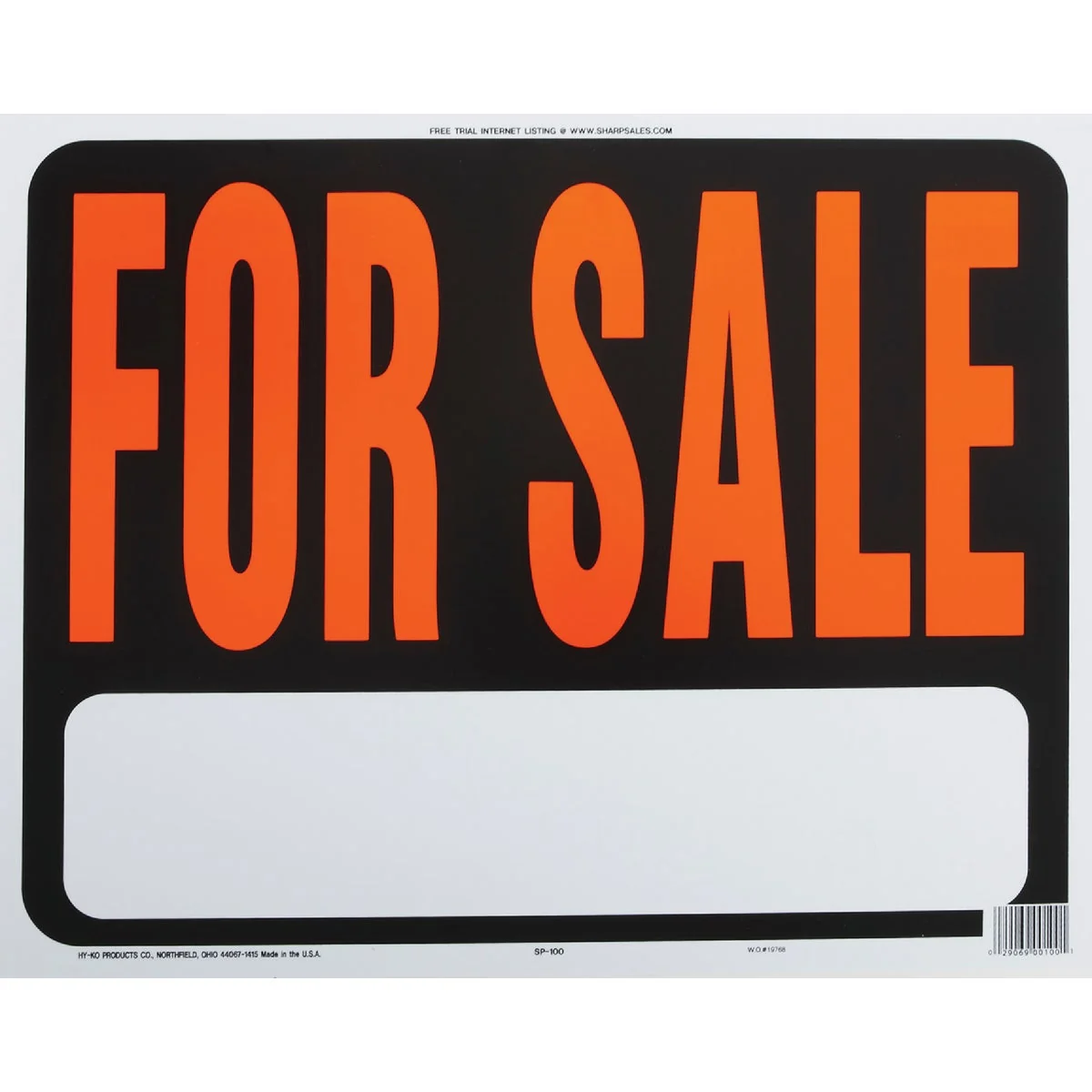 Verified Hy-Ko Heaby Gauge Plastic Sign For Classic