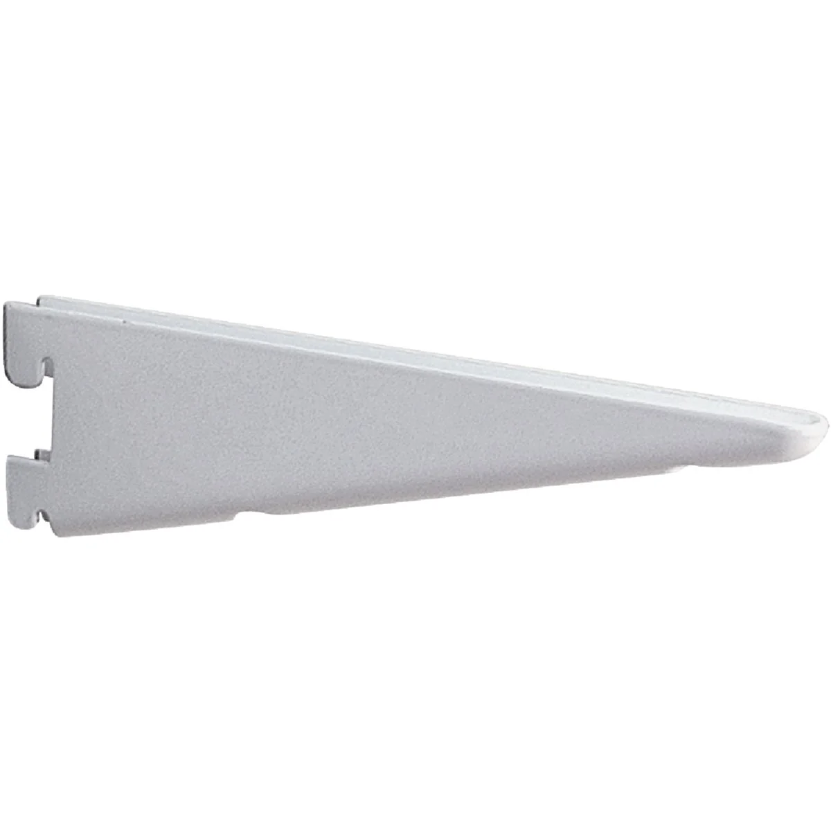 Dependable Knape Vogt 182 Series 9 In. Titanium Steel Heavy-Duty Double-Slot Shelf Bracket Elite