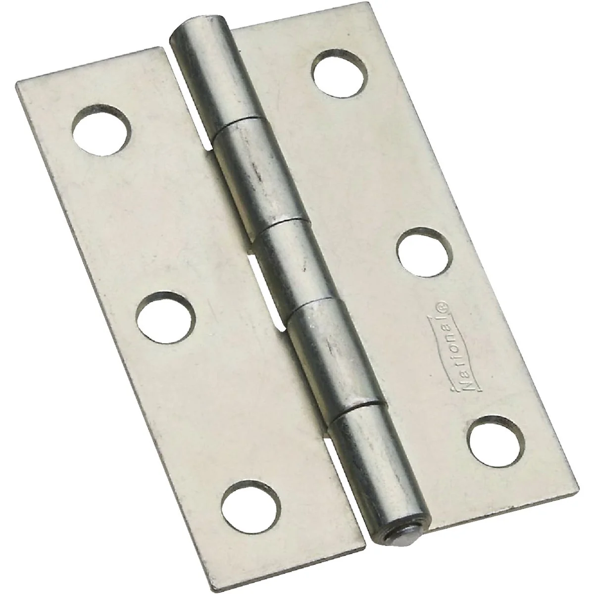 Responsible National 3 In. Zinc Tight-Pin Narrow Hinge 2-Pack Clean