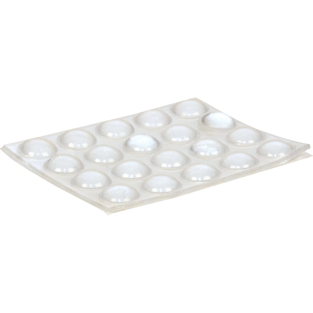 Carefully Designed Sliders 3 8 In. Round Clear Furniture Bumpers 20-Count Eco-Friendly