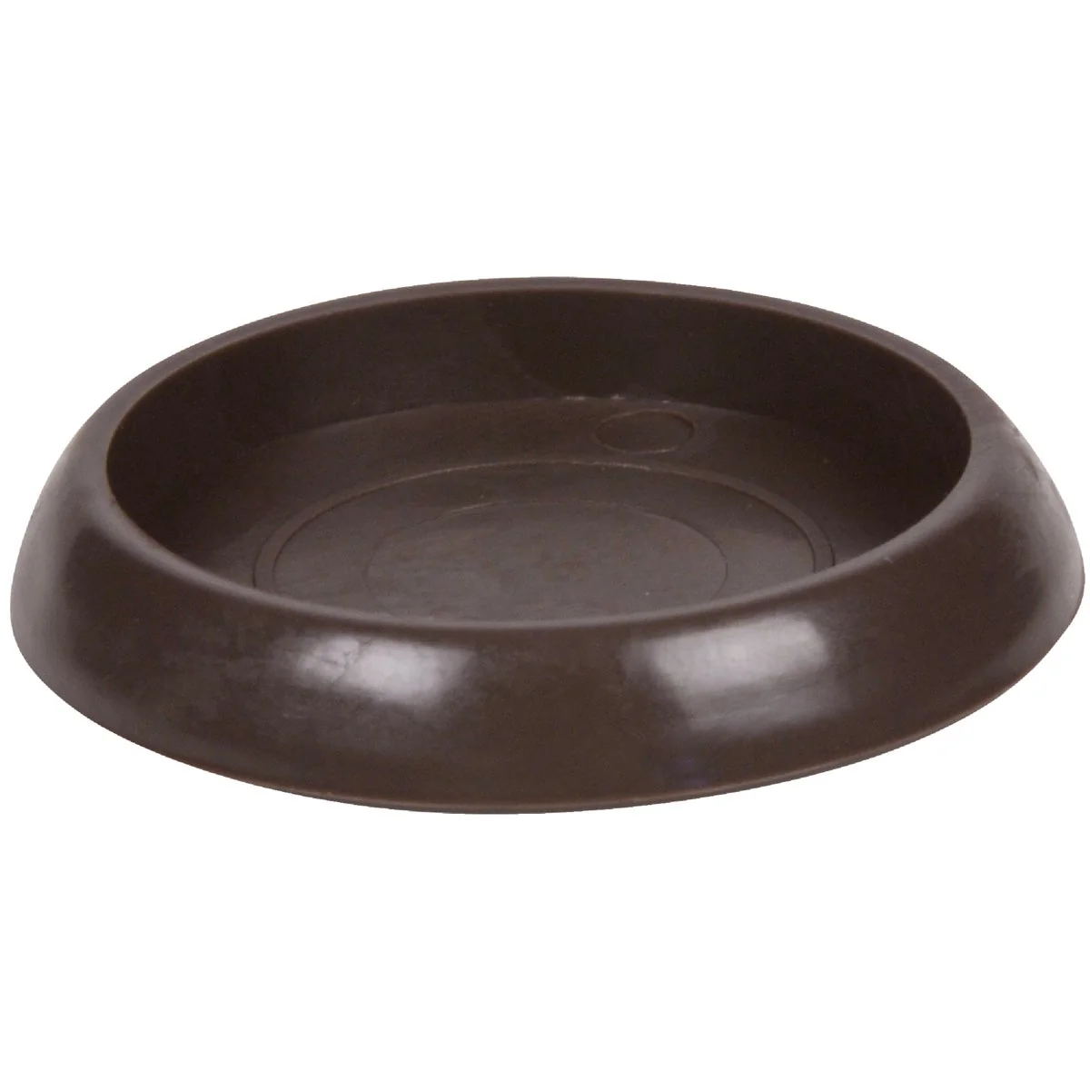 Excellent Sliders 1-11 16 In. Inner Diameter Round Walnut Brown Furniture Leg Caster Cup 4-Pack Crafted
