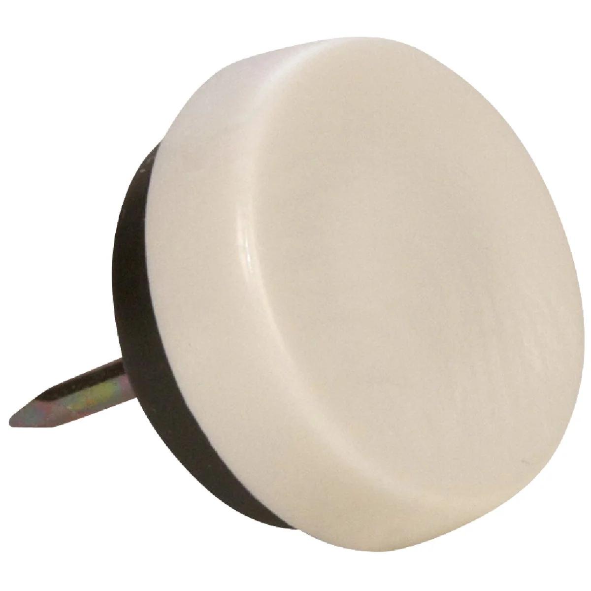 Soft Sliders 7 8 In. Round Nail on Furniture Glide 4-Pack Carefully Designed