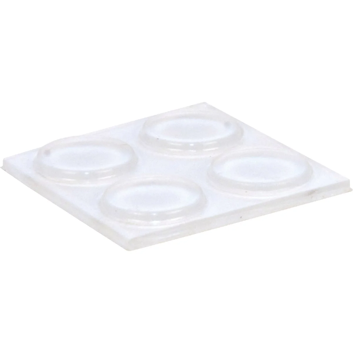 Functional Sliders 1 2 In. Round Clear Furniture Bumpers 18-Count Exclusive