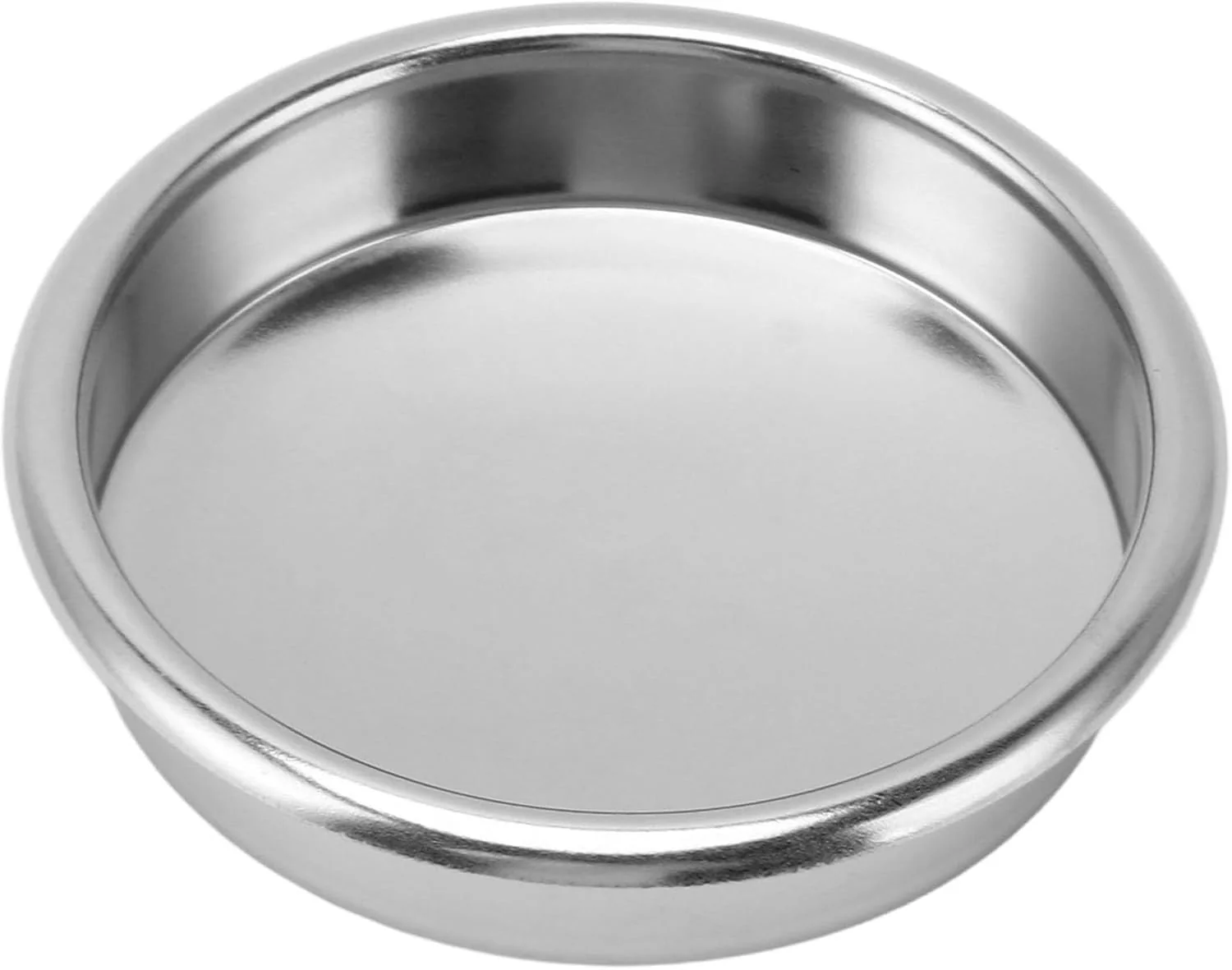 Solid 58 mm Blind Filter Stainless Steel Backflush Inser Back Flush Blind Filter Basket for Gaggia Classic and Espresso Machines Espresso Cleaning Disc Fast