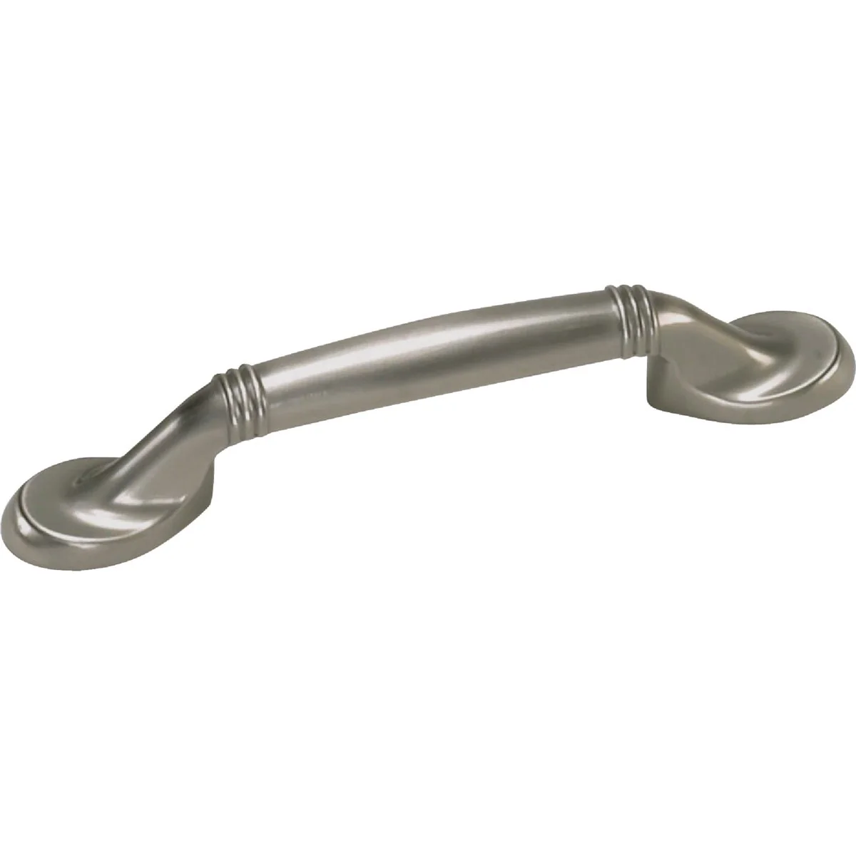Relaxed Laurey Nantucket 3 In. Center-To-Center Satin Pewter Spoonfoot Cabinet Pull Enhanced