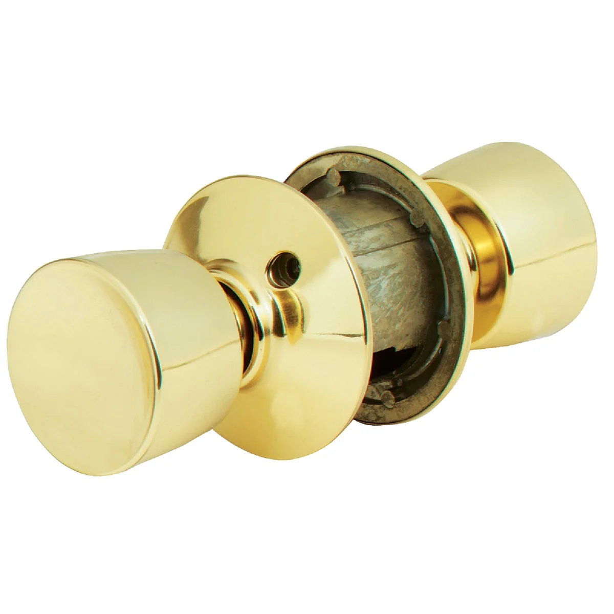 Smart Schlage Bell Bright Brass Hall Closet Door Knob First-Class