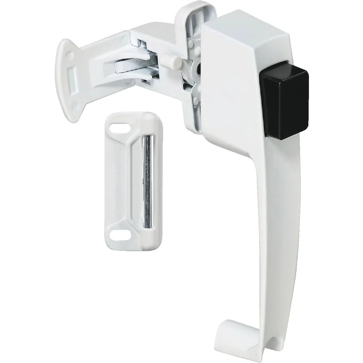 Contemporary National White Push Button Latch Superior