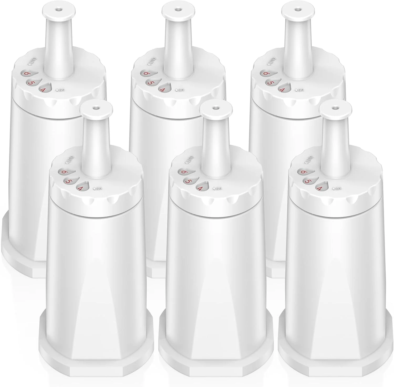 Practical 6 Pack Water Filters for Breville Espresso Machines – Compatible with Barista Touch BES880 Barista Pro BES878 Oracle Touch BES990 Healthy