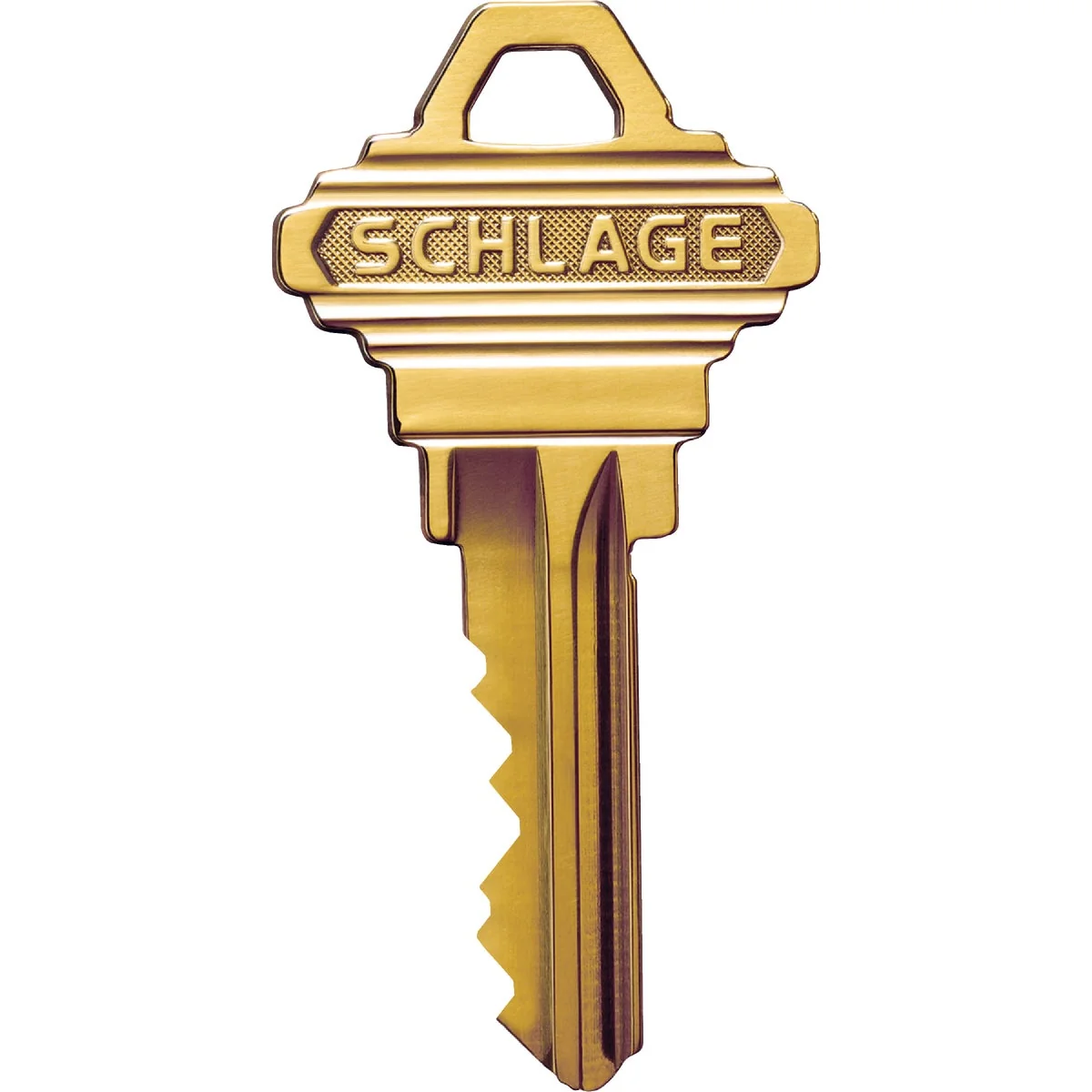 Stylish Schlage Nickel Plated House Key Reusable
