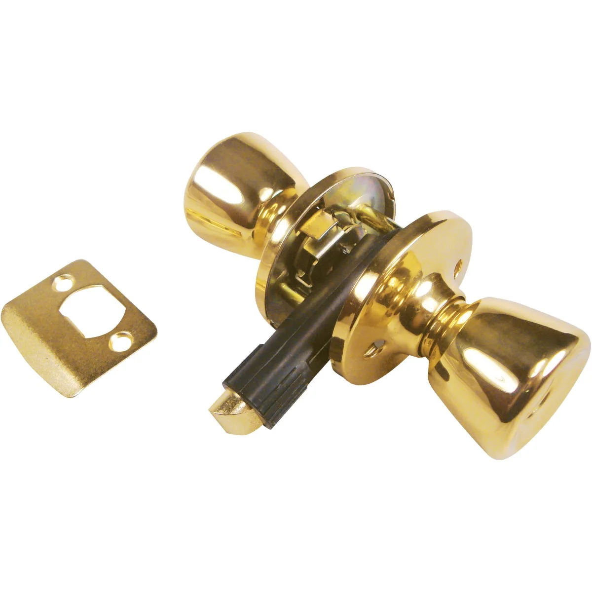 Outstanding United States Hardware Polished Brass Bed Bath Door Knob Original Design