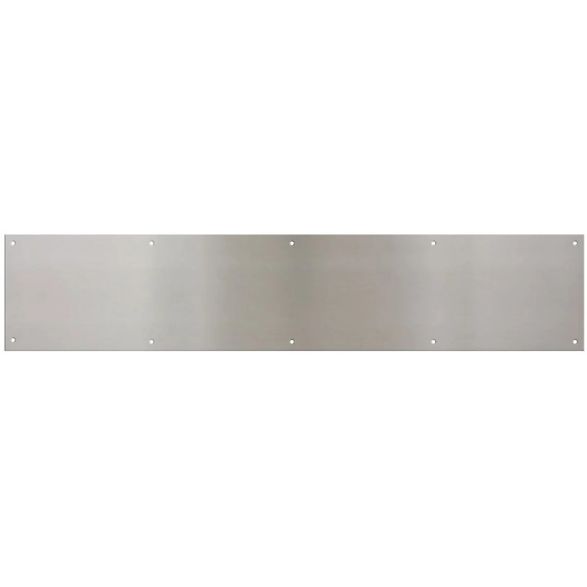 Exceptional National 6 In. x 30 In. Satin Nickel Aluminum Kickplate Enhanced