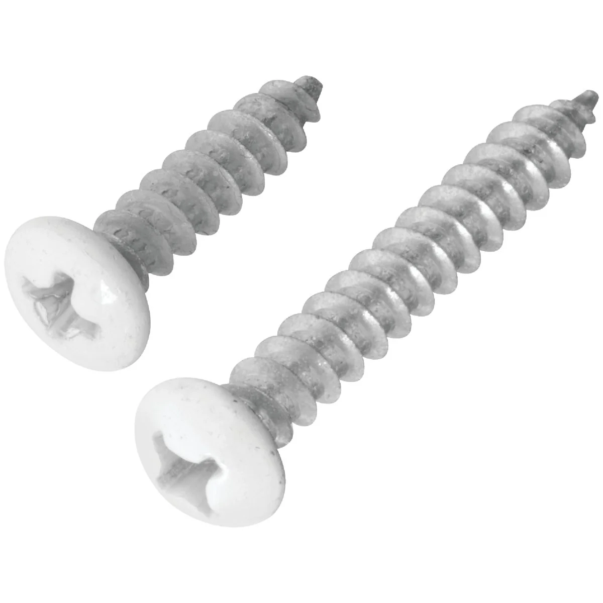Elegant National 108 Phillips Steel Shelf Bracket Screw White 4-Count Unique