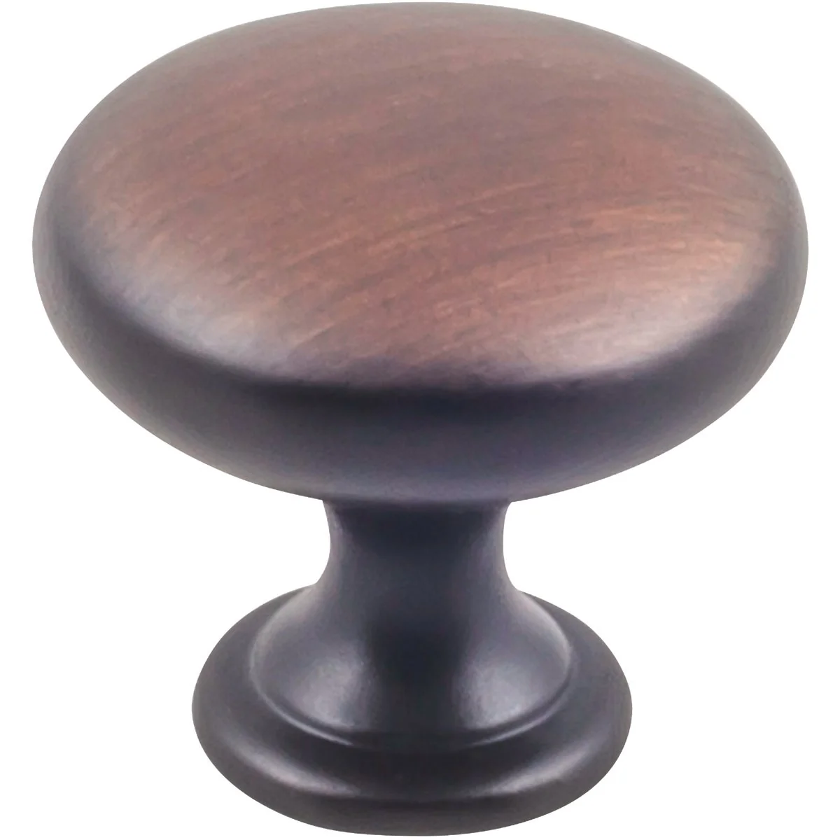 Safe KasaWare 1-3 16 In. Dia. Brushed Oil Rubbed Bronze Cabinet Knob 4-Pack Comfortable