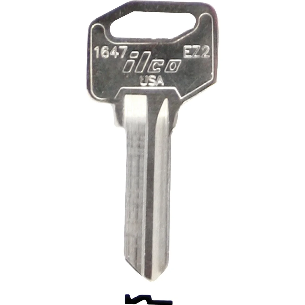 Reusable ILCO Schlage Nickel Plated House Key EZ2-SC1 10-Pack High-End