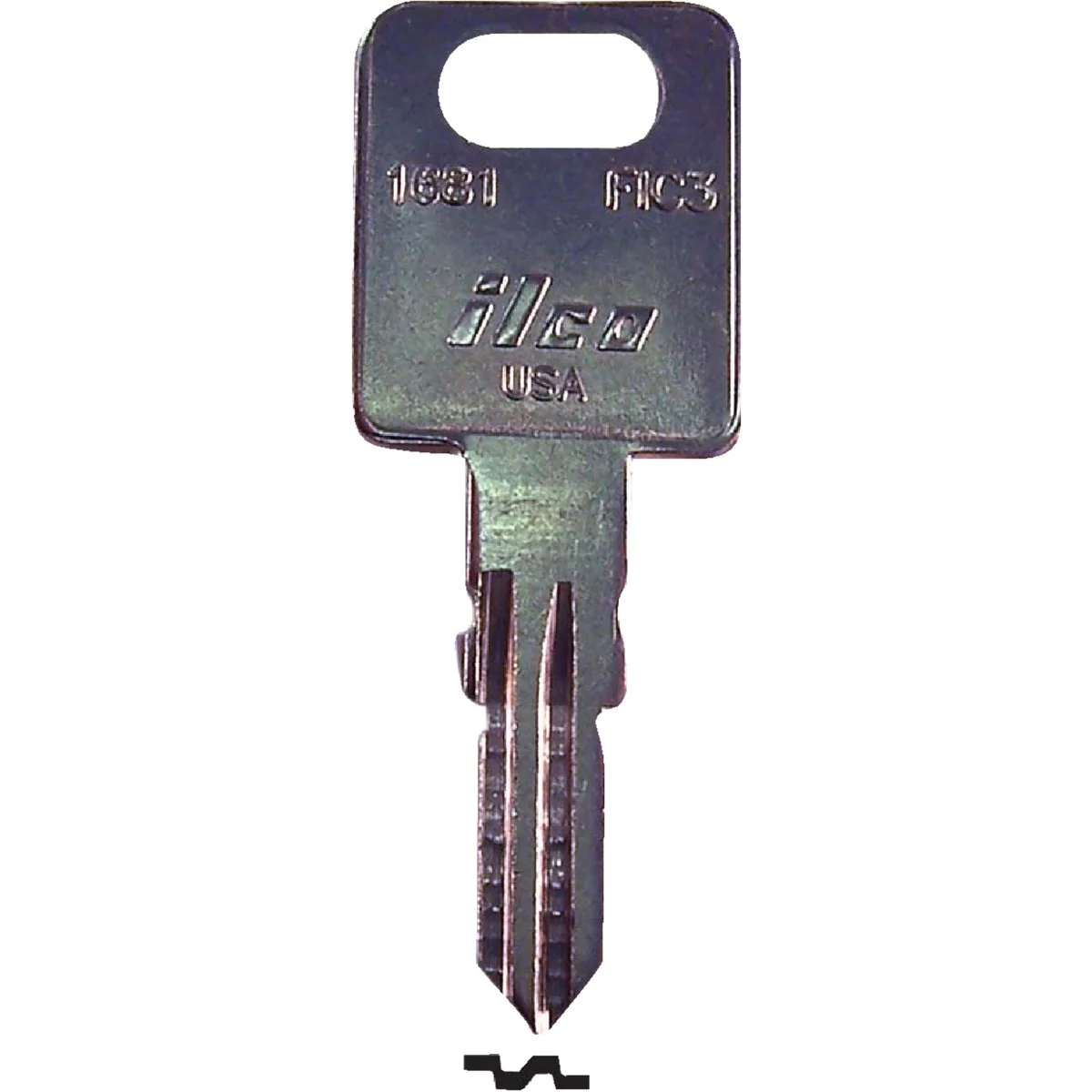 Versatile ILCO FIC Nickel Plated RV Key 10-Pack Soft