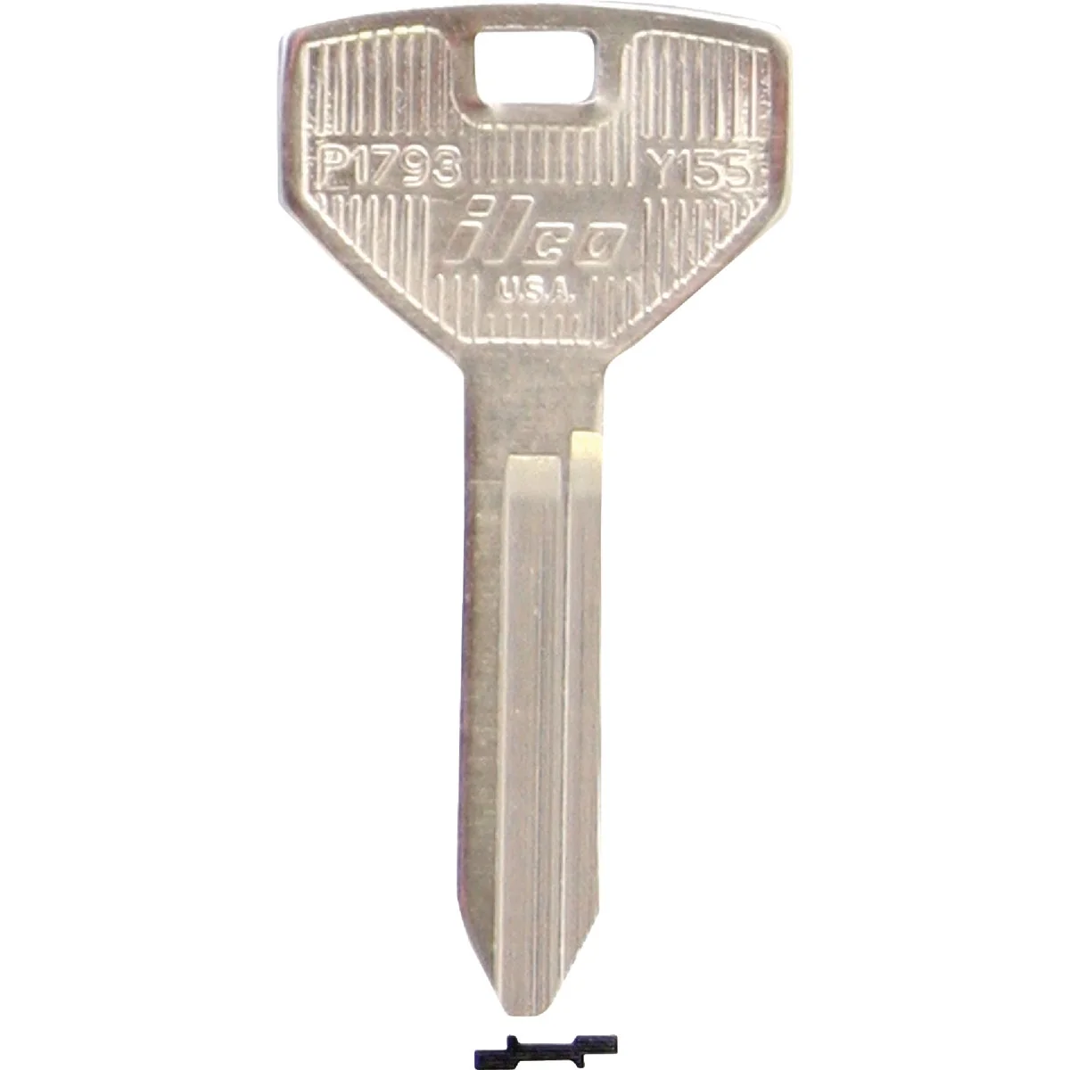 Reliable ILCO Chrysler Nickel Plated Automotive Key Y155 10-Pack Proven