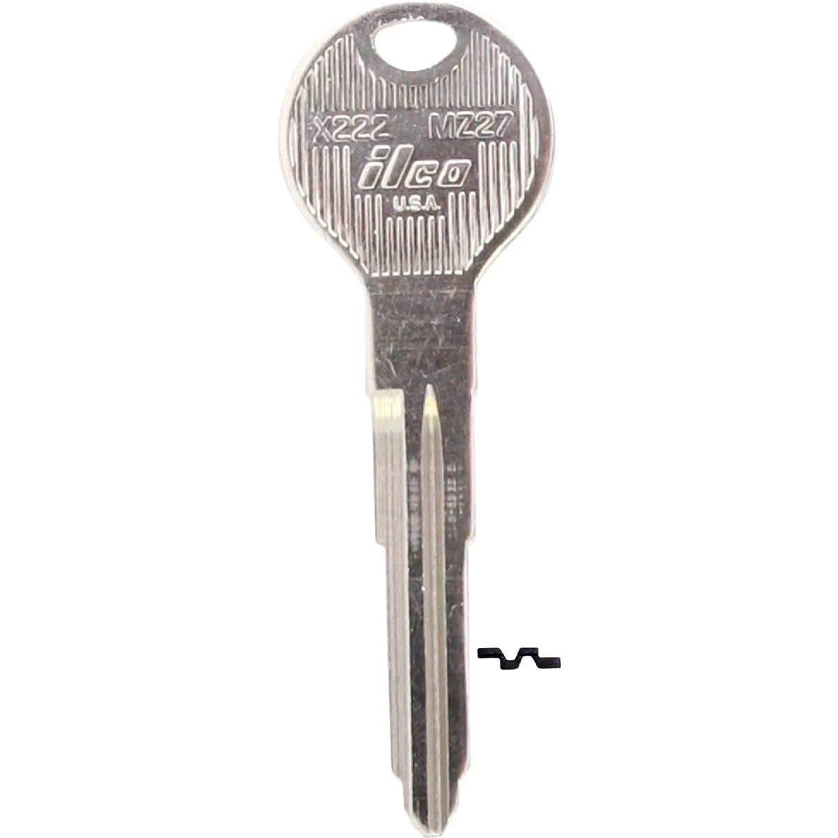 Next-Generation ILCO Mazda Nickel Plated Automotive Key MZ27 10-Pack Convenient