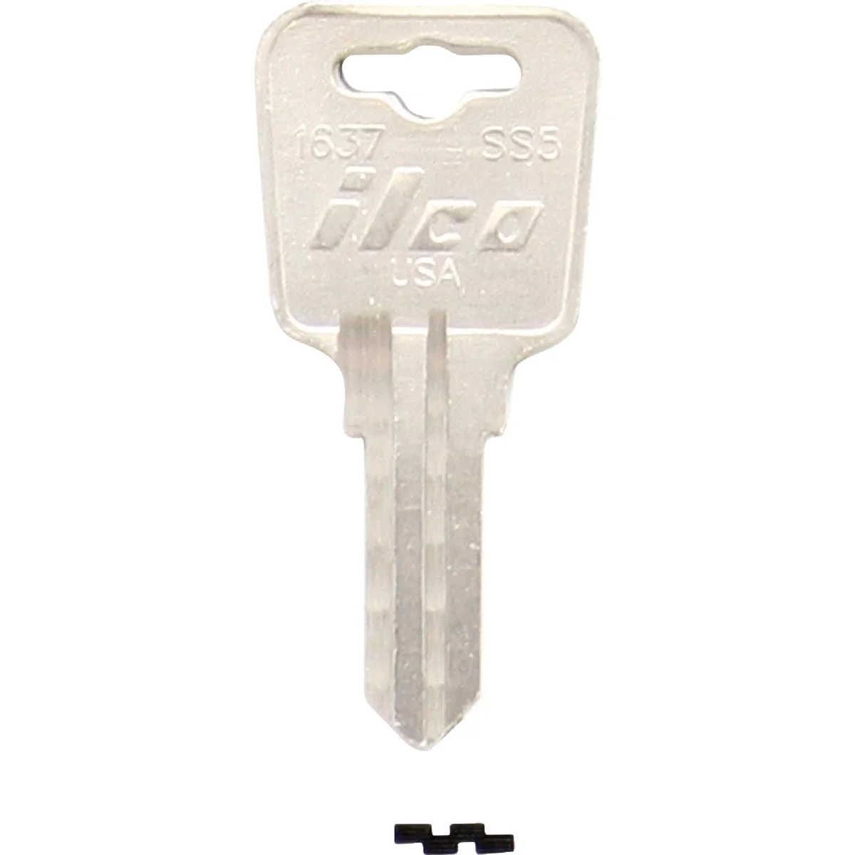 Secure ILCO Sentry Nickel Plated Safe Key SS5 10-Pack Official
