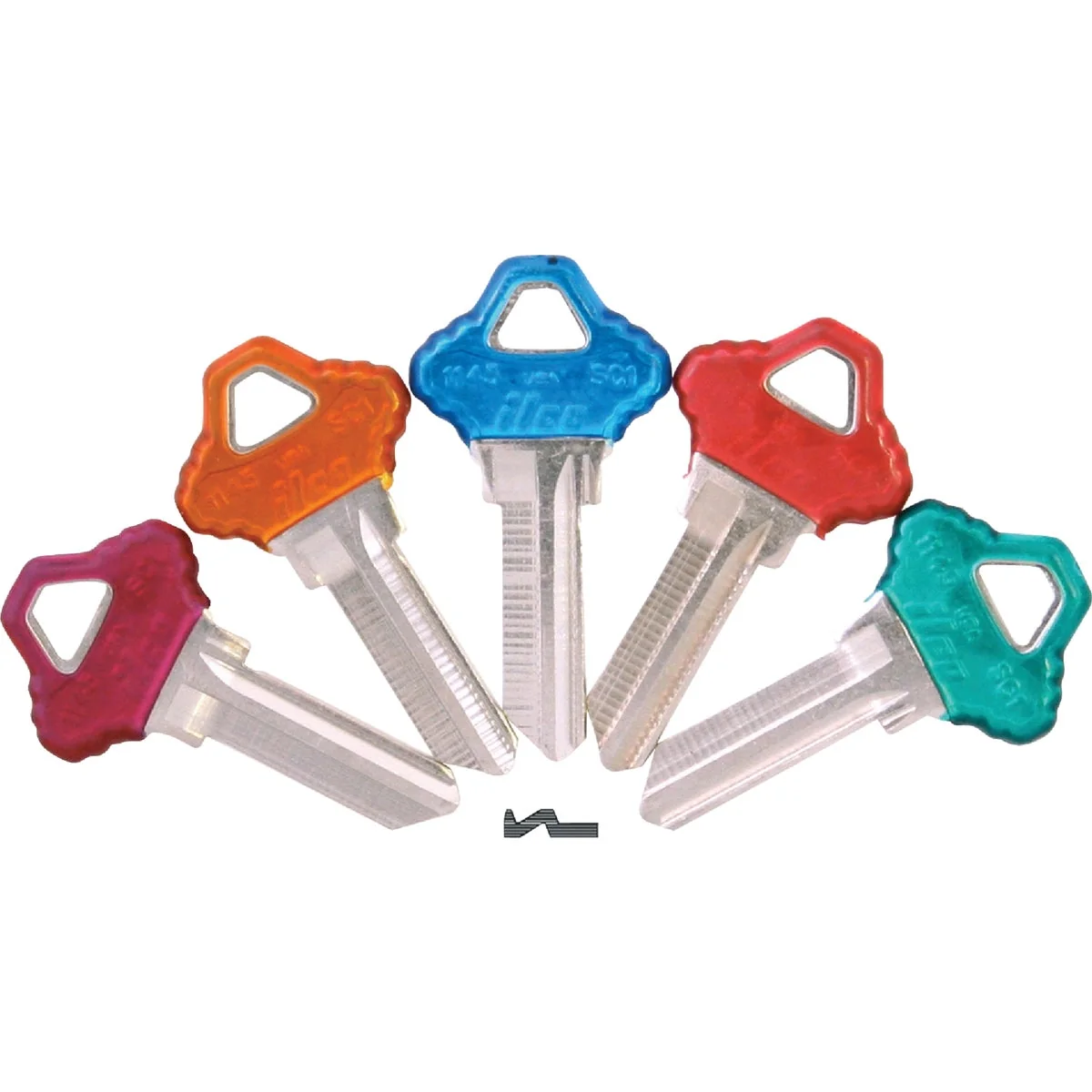Responsible ILCO Schlage Assorted Design Decorative House Key SC1PC 5-Pack Traditional