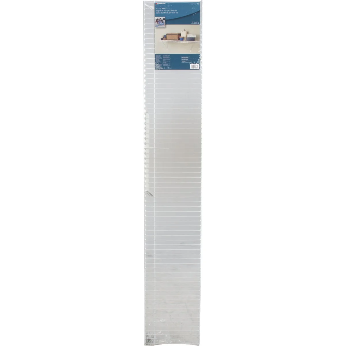 Quality ClosetMaid 6 Ft. W. x 12 In. D Ventilated Shelf Kit White Reliable