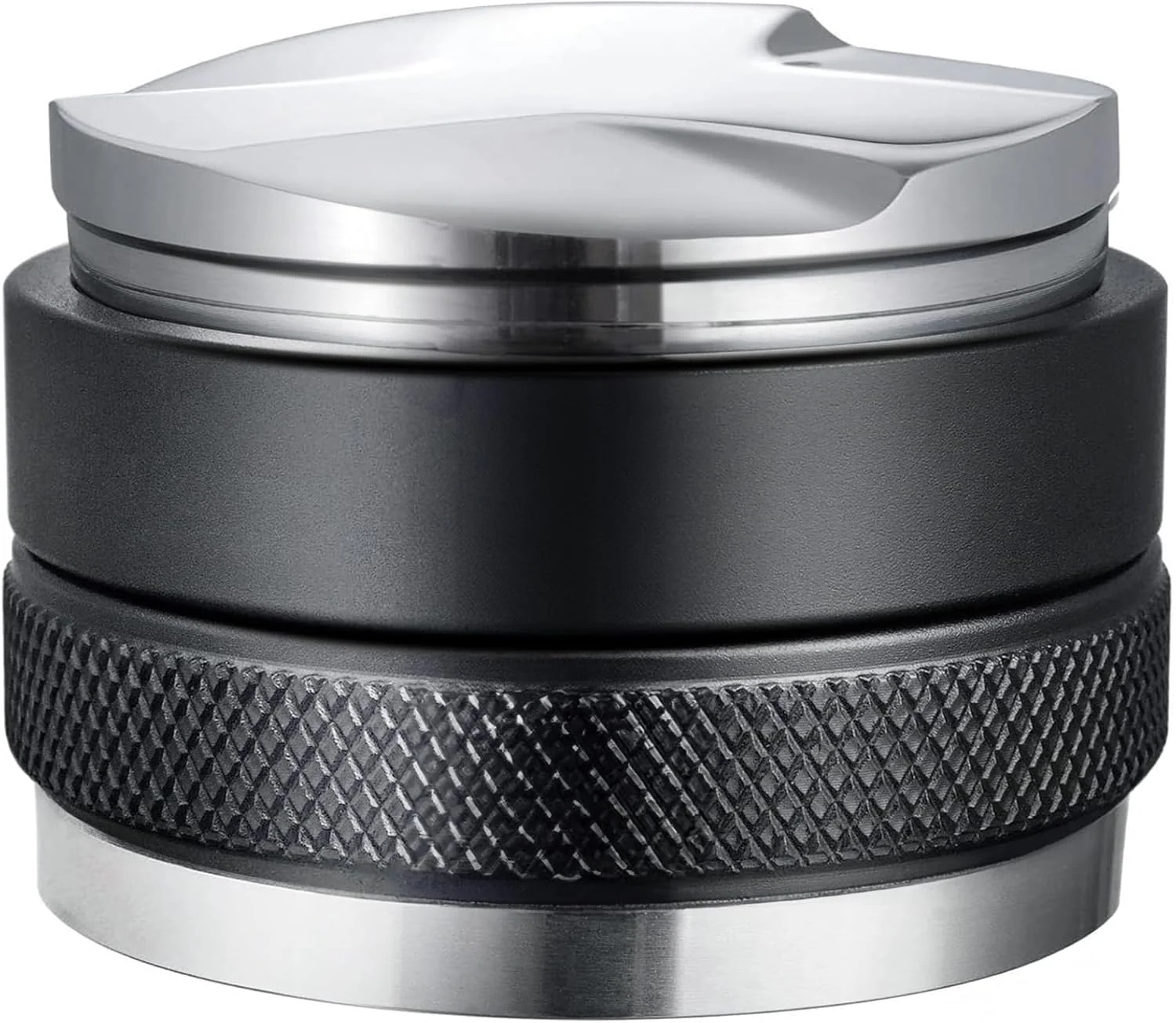Excellent 51mm Adjustable Coffee Distributor Tamper Dual Head Coffee Leveler Compatible with 51mm Delonghi Portafilter Consistent