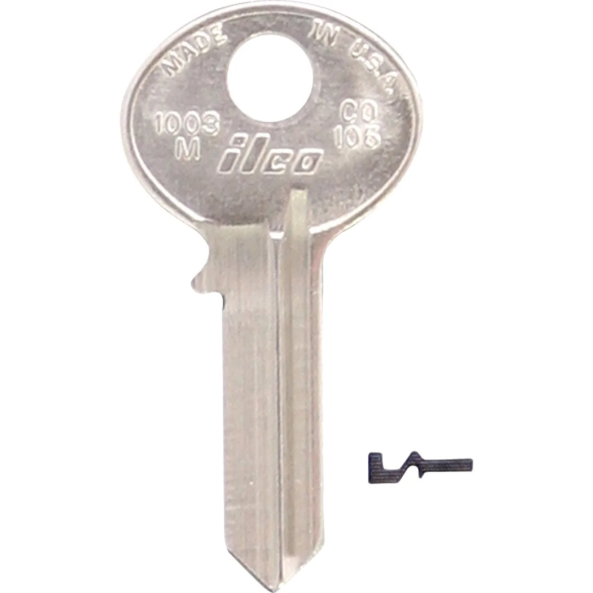 Professional ILCO Corbin Nickel Plated Mailbox Key 10-Pack Reusable