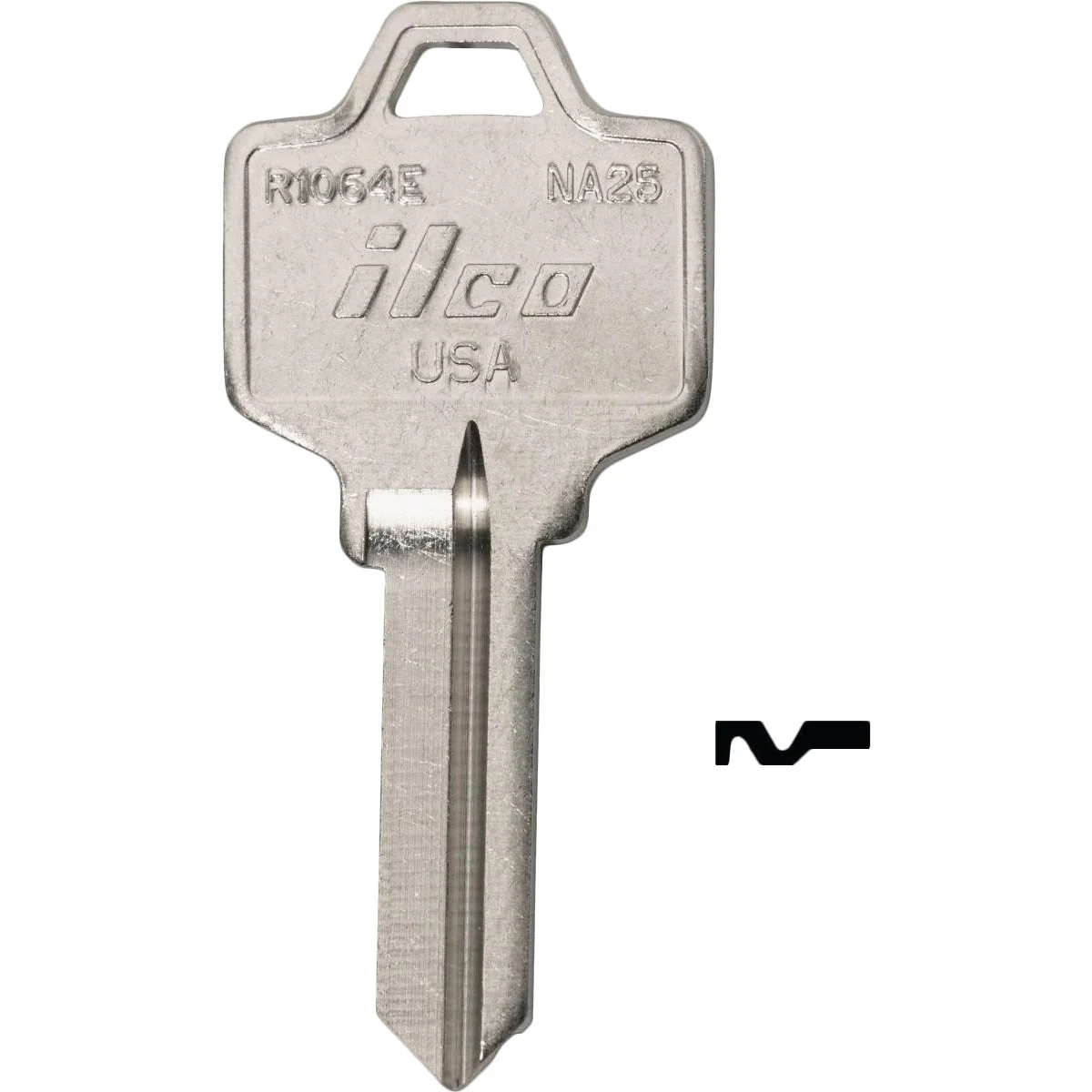 Traditional ILCO National Nickel Plated File Cabinet Key NA6 10-Pack Expertly Made
