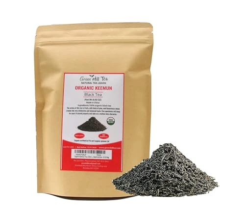 Recyclable Organic Keemun Tea 8 Ounce Elegant