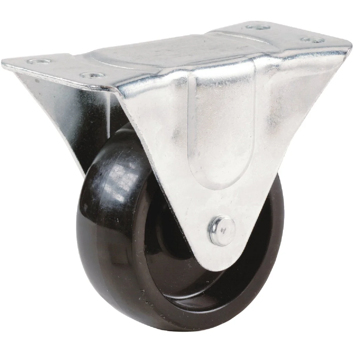 Minimalist Shepherd 2 In. General-Duty Polypropylene Rigid Plate Caster Modern