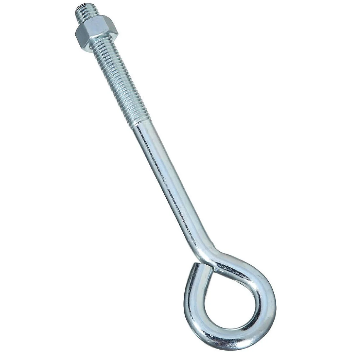 Contemporary National 5 8 In. x 10 In. Zinc Eye Bolt with Hex Nut Effective