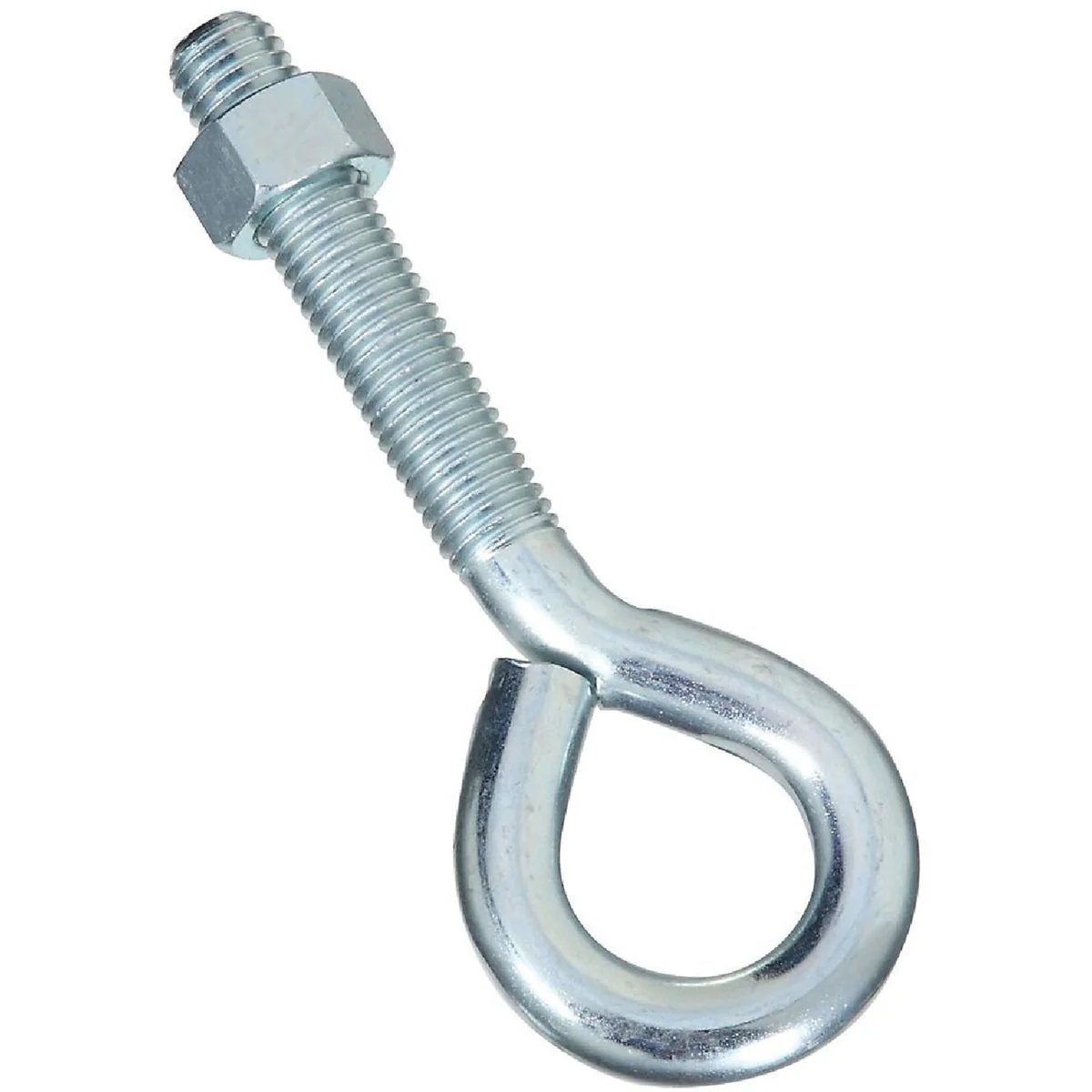 Flexible National 5 8 In. x 6 In. Zinc Eye Bolt with Hex Nut Quality