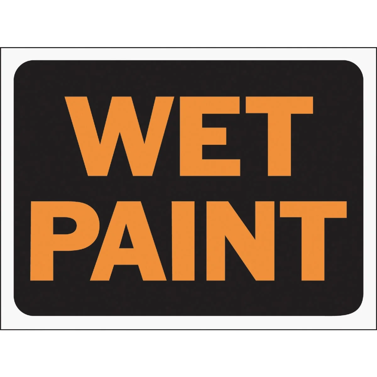 High-Performance Hy-Ko Plastic Sign Wet Paint Verified