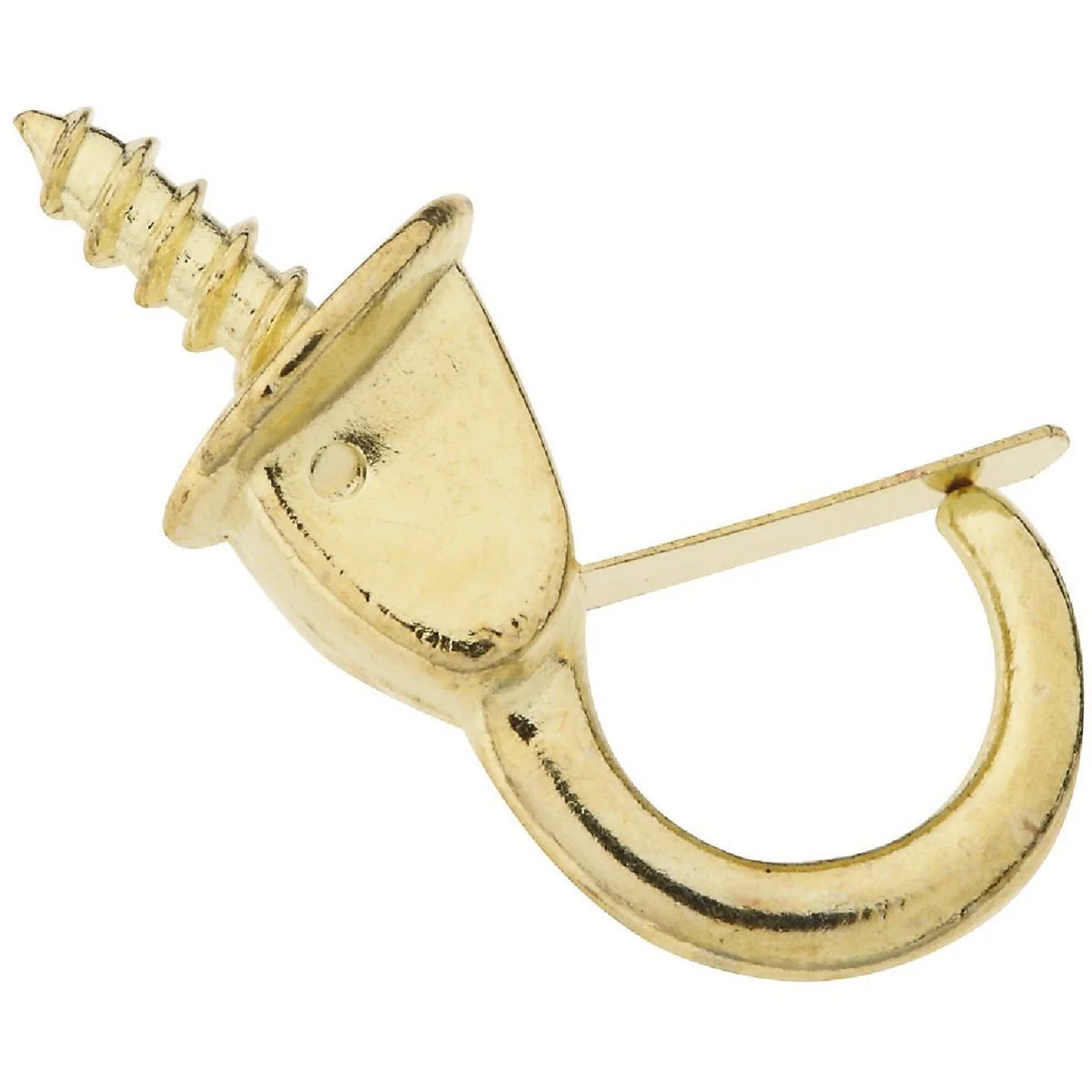 Responsible National 7 8 In. Safety Cup Hook with Spring Clip 2 Count Excellent